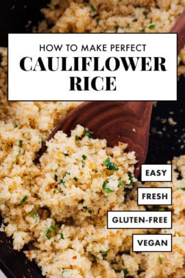 cauliflower rice pin
