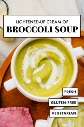 cream of broccoli soup pin