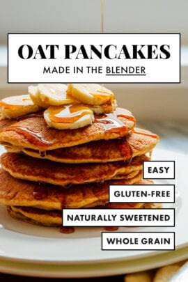 Blender Oatmeal Pancakes | Cook & Hook