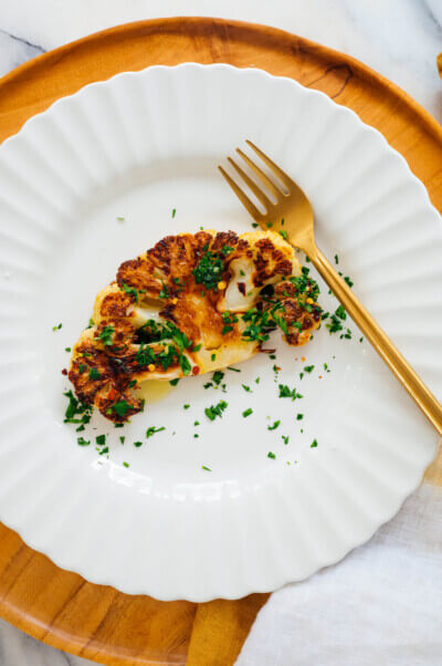Roasted Cauliflower Steak Recipe - Cookie and Kate
