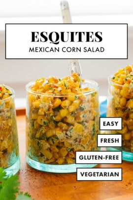 esquites (Mexican corn salad)