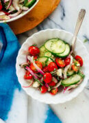 cucumber tomato salad recipe