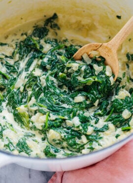 best creamed spinach recipe