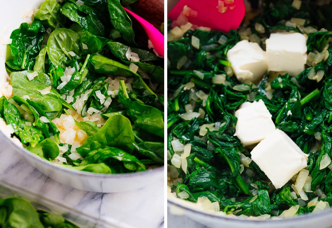 how to make creamed spinach