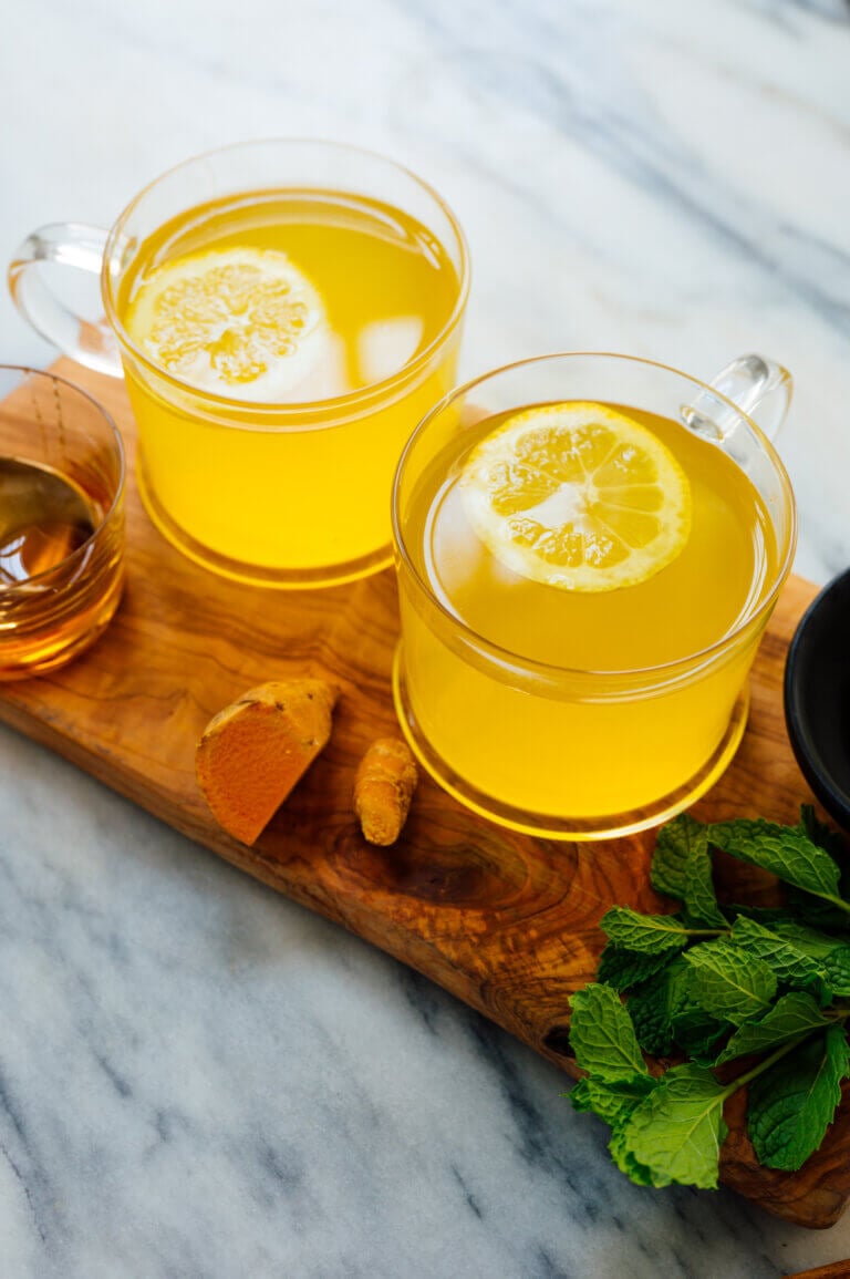 Turmeric Tea Recipe for Weight Loss - Fresh Turmeric Tea