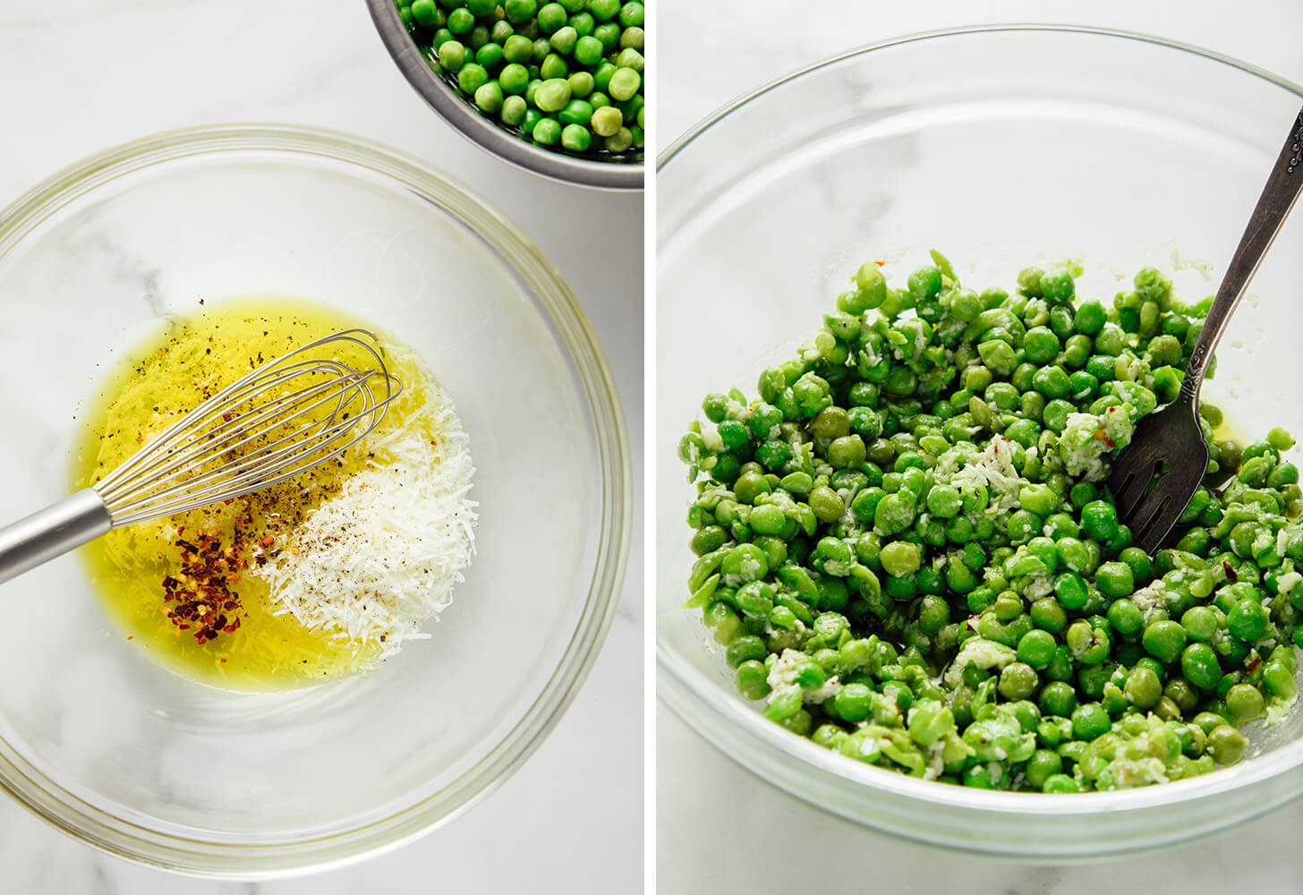 how to make pasta with peas
