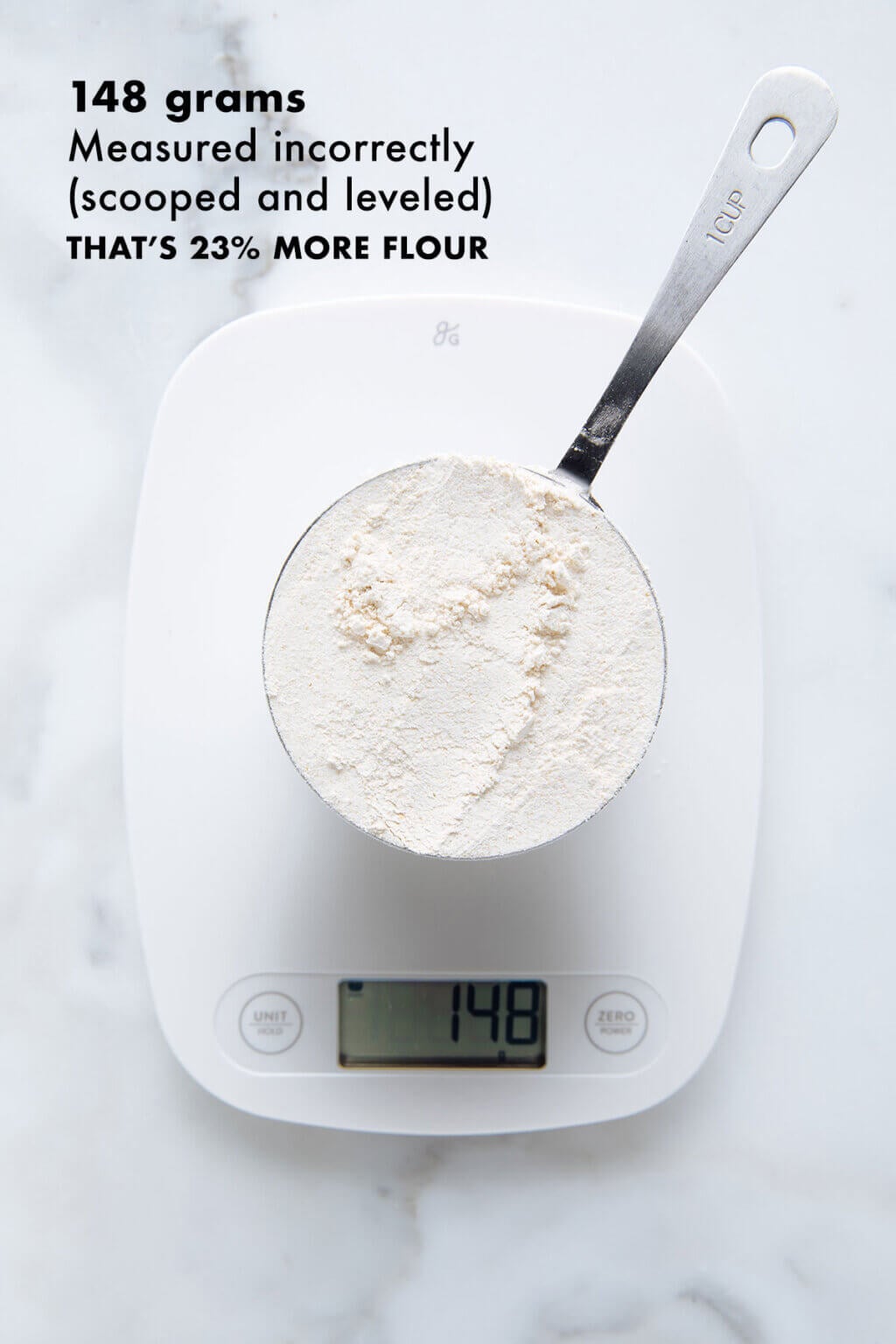 How to Measure Flour Cookie and Kate