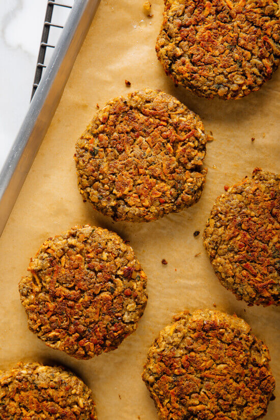 Lentil Burgers - Cookie and Kate