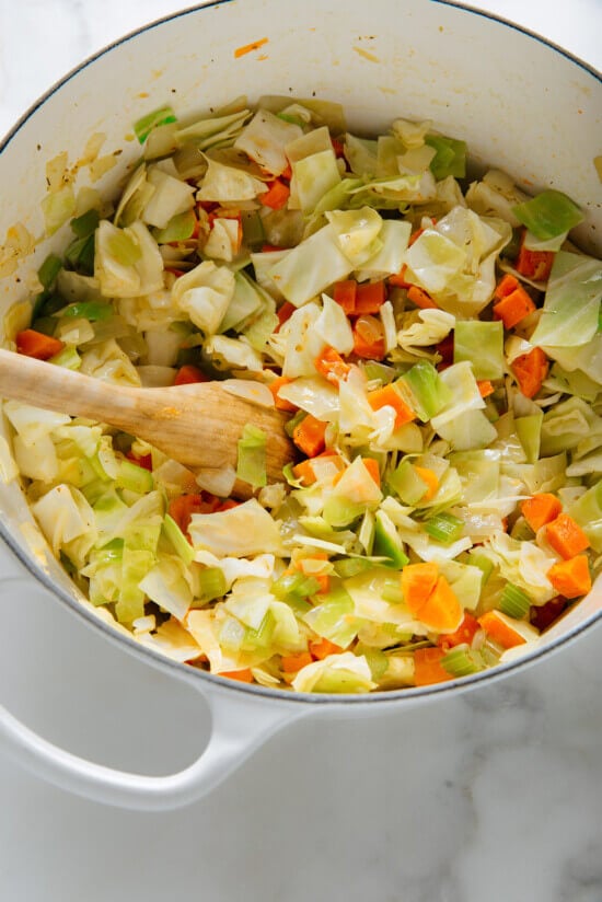 Cabbage Vegetable Soup Recipe - Cookie and Kate