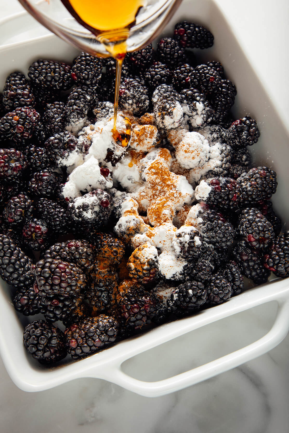 blackberry cobbler filling