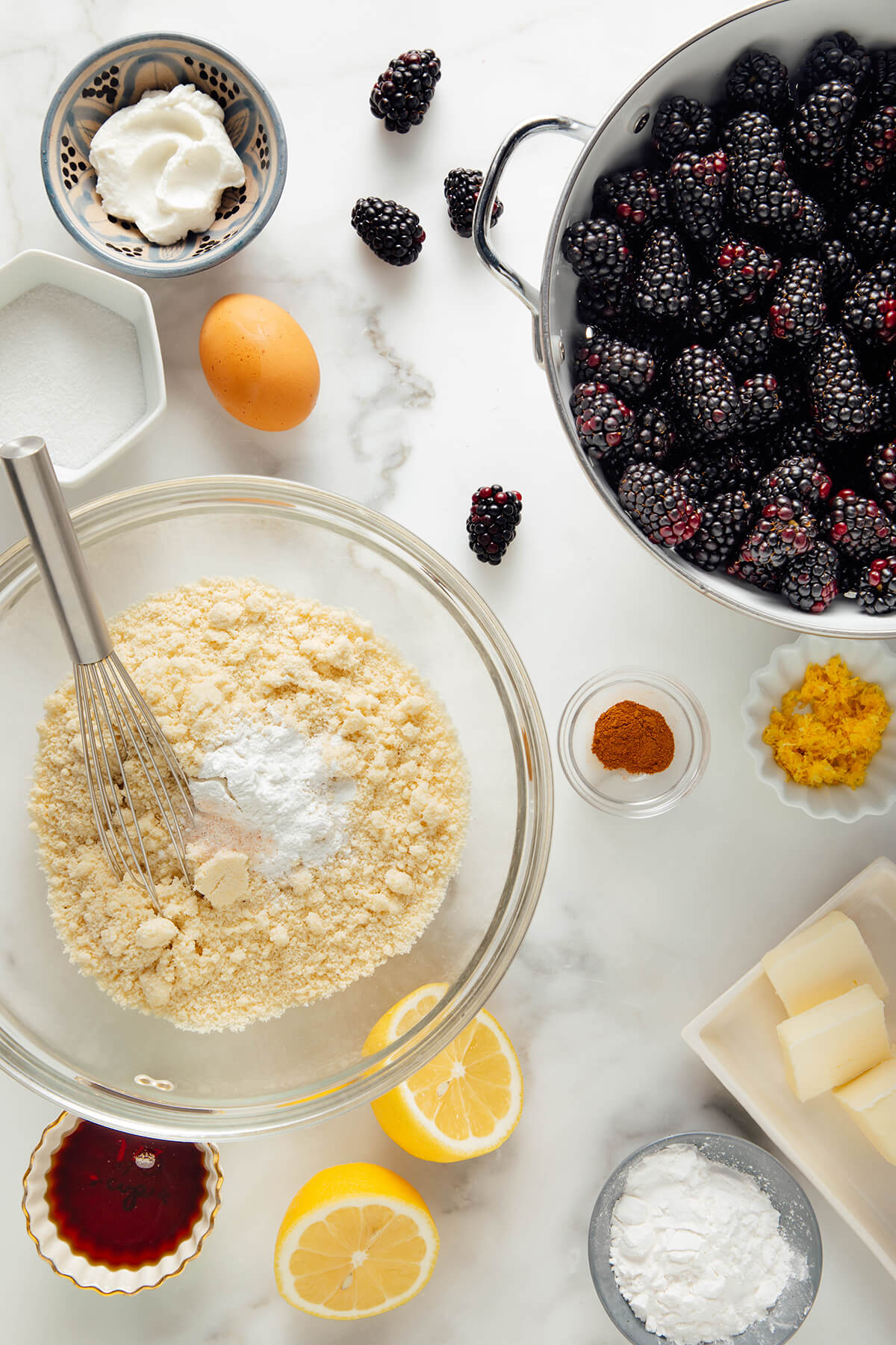 blackberry cobbler ingredients