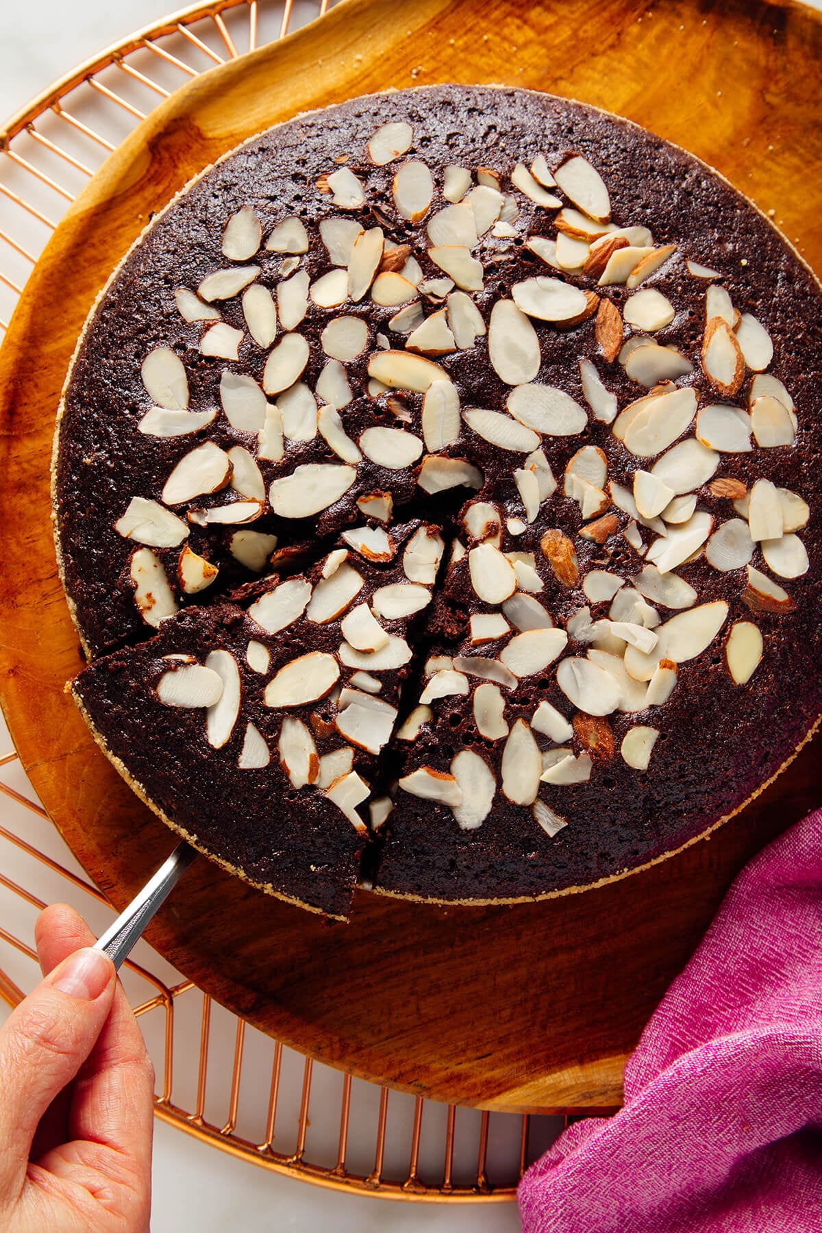 almond chocolate cake