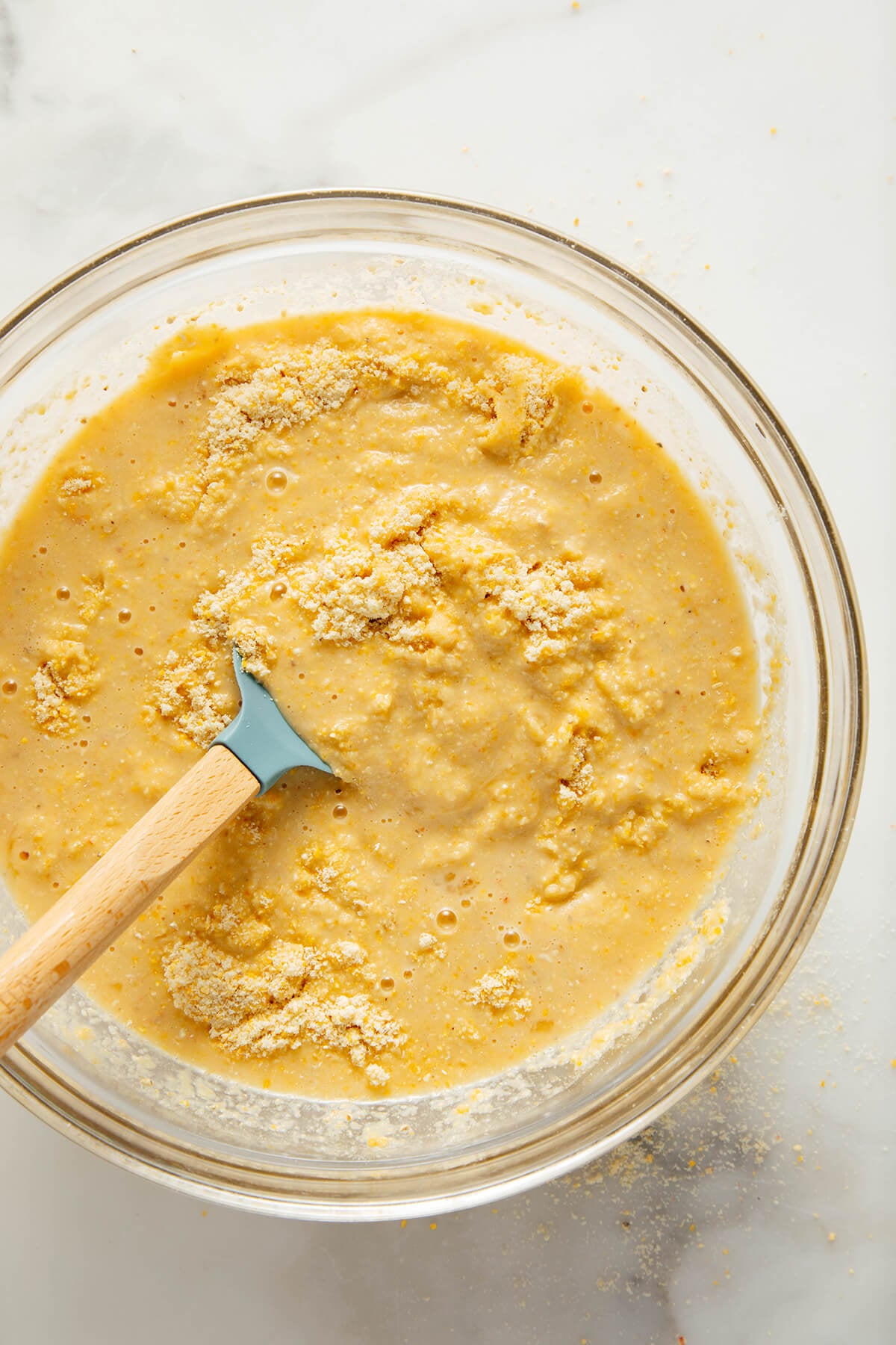how to mix cornbread batter